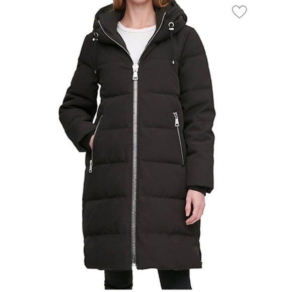 🧥 DKNY PUFFED PARKA WINTER JACKET - Picture 7 of 8